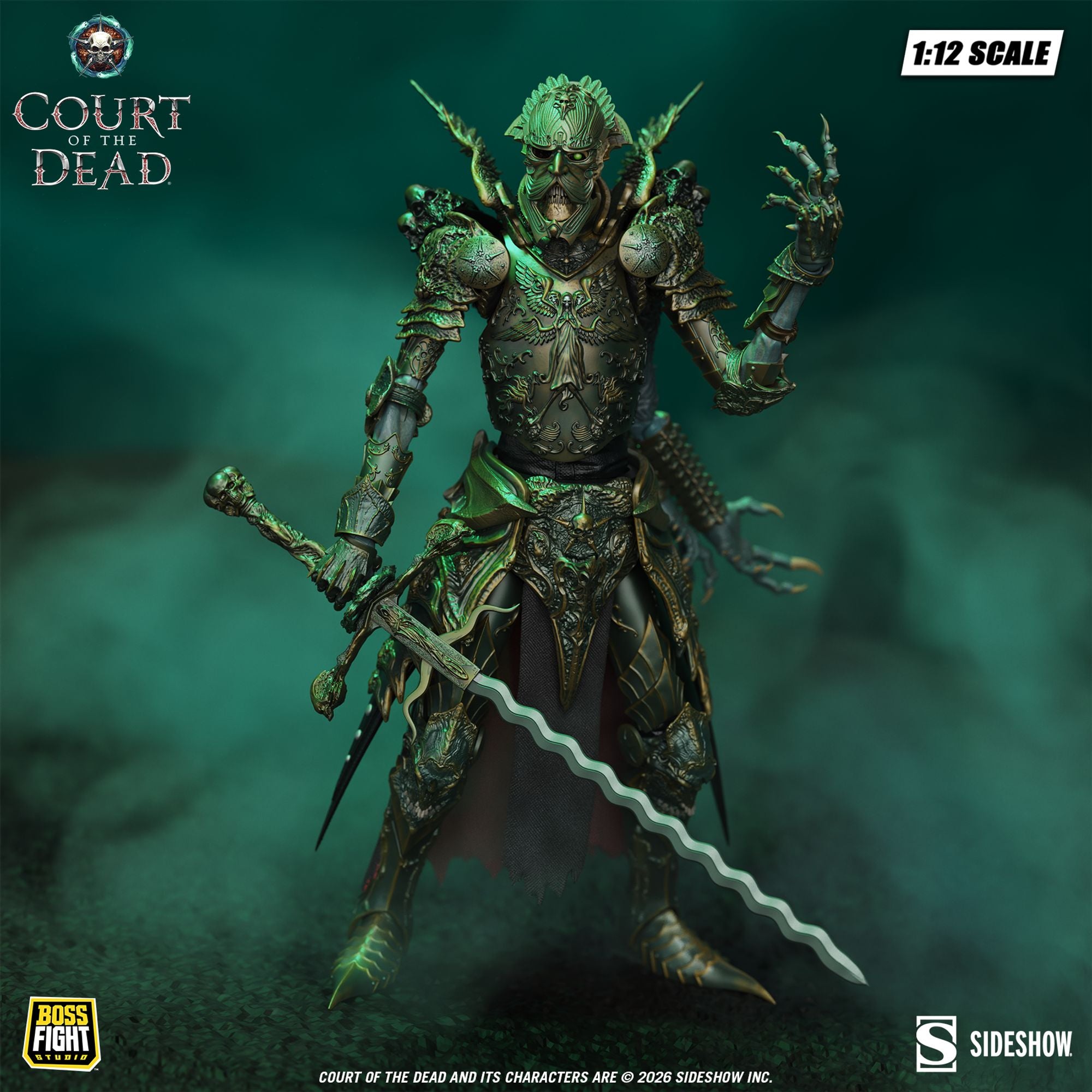 Boss Fight Court of the Dead Mortighull action figure 15 cm