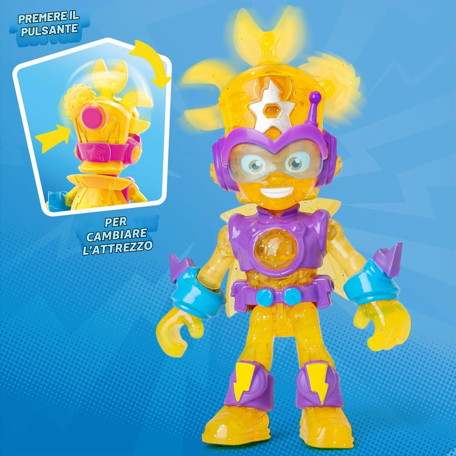 SuperThings Kazoom Kids Multy Figura Articolata con Creaty