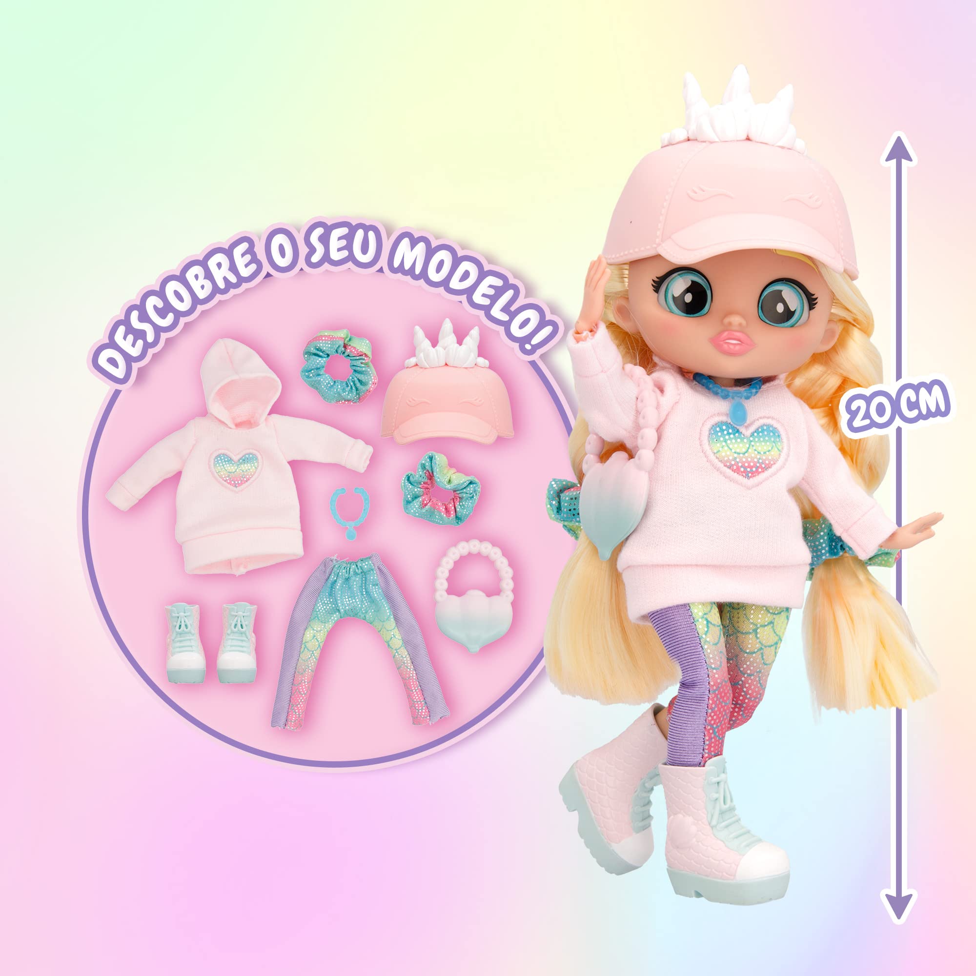 BFF by Cry Babies Stella bambola fashion capelli lunghi