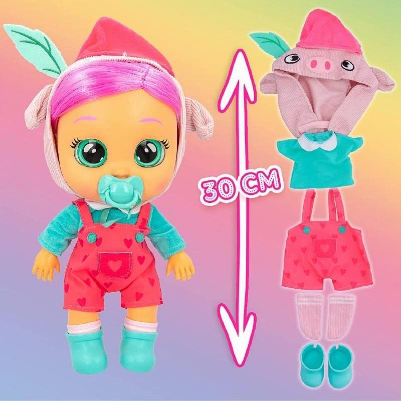 Cry Babies Magic Tears Storyland Piggy bambola interattiva piange