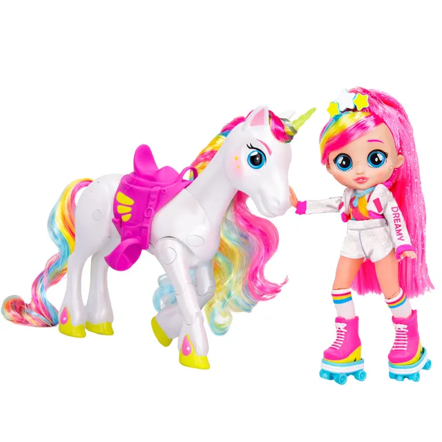 IMC Toys BFF Dreamy Rym bambola fashion con unicorno pack deluxe