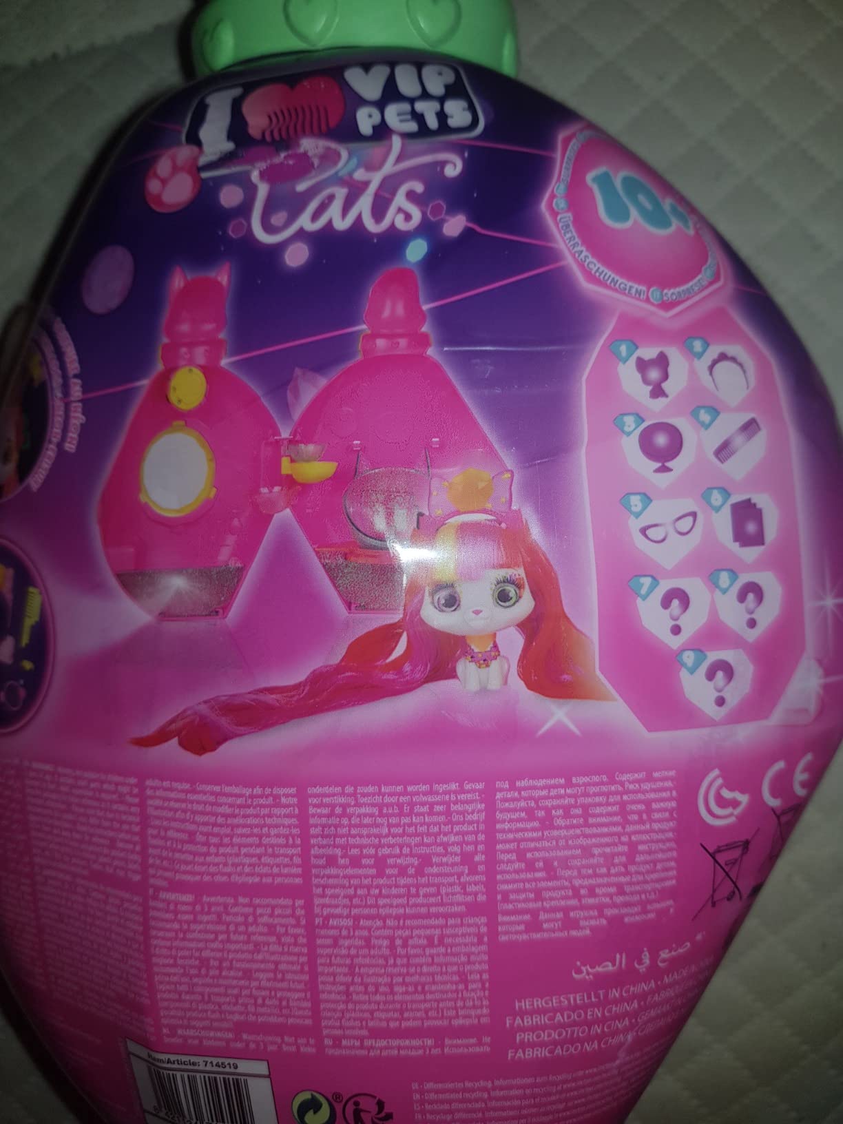 IMC VIP Pets Cats Melisa gattina capelli lunghi 15 accessori