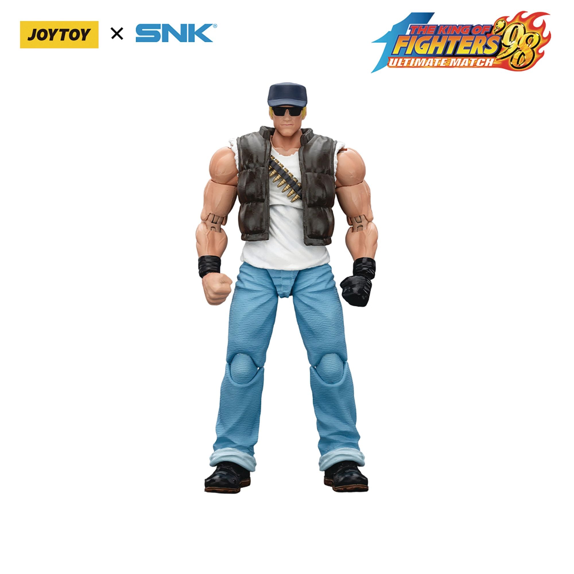 JoyToy SNK KOF 98UM Clark Still action figure 1/18 Ikari