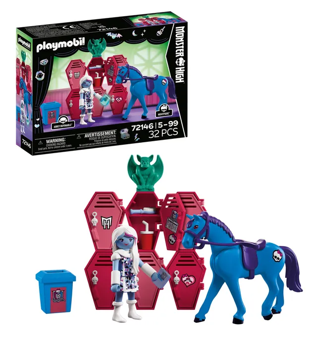Playmobil Monster High 72146 Abbey armadietti playset Nightmare