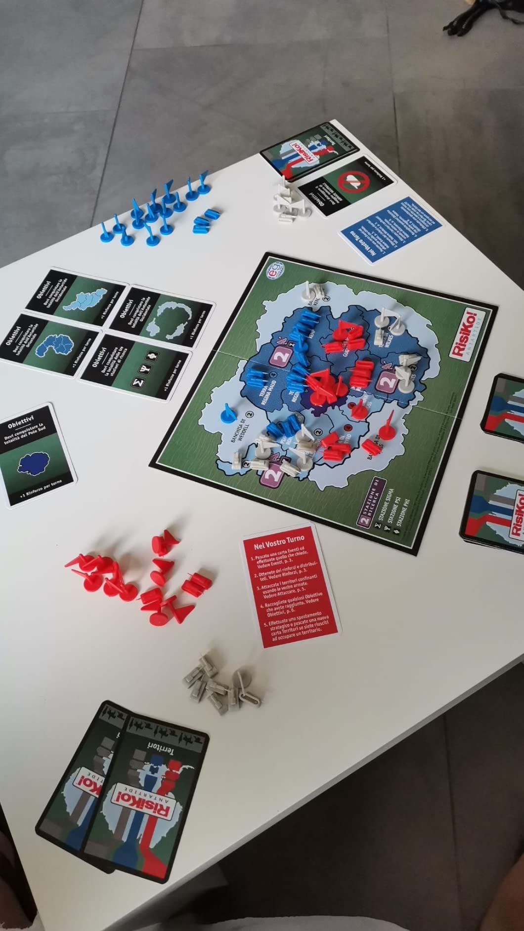 Risiko Antartide gioco tavolo strategia 2 giocatori 8+ anni