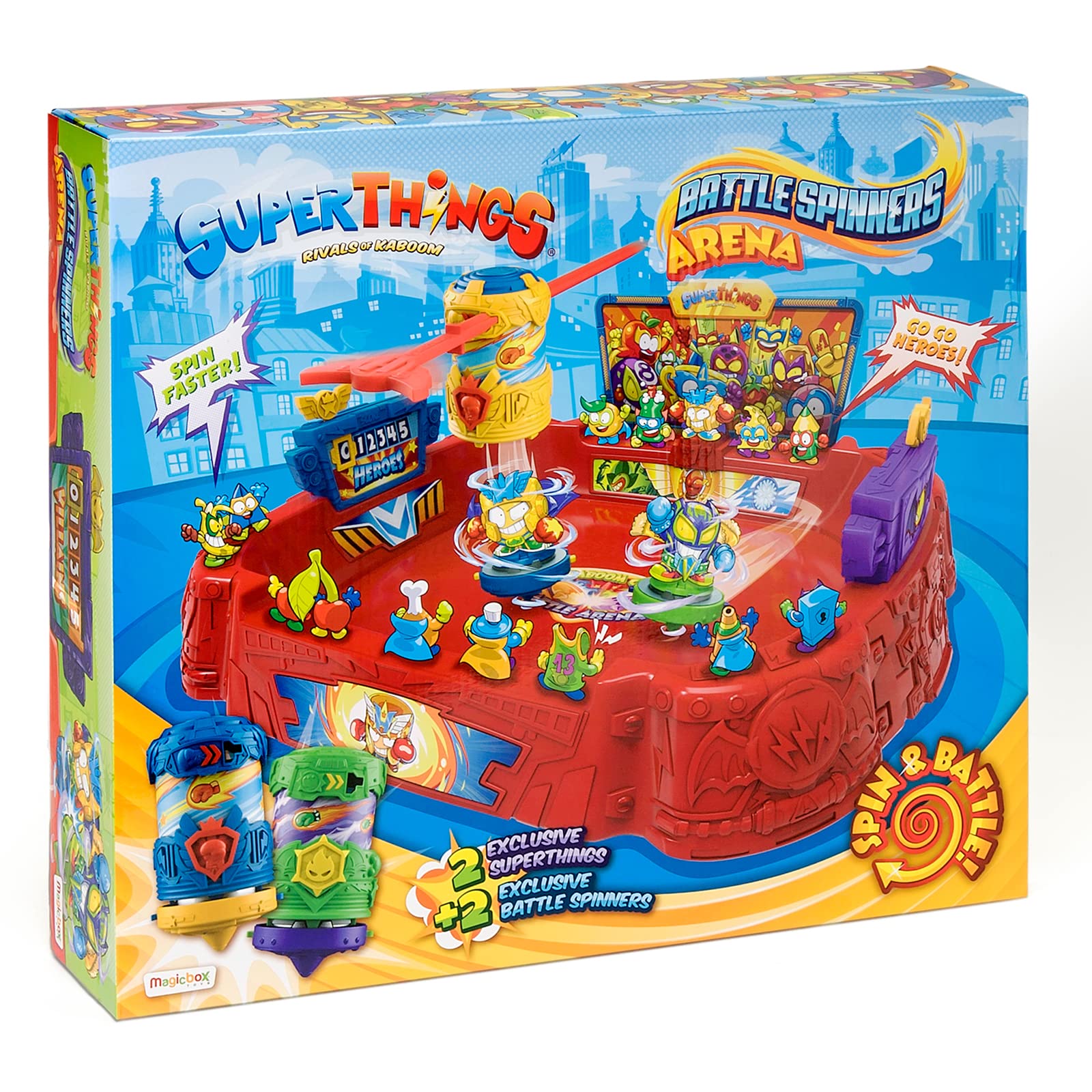 Superthings Battle Arena playset arena 2 spinner esclusivi