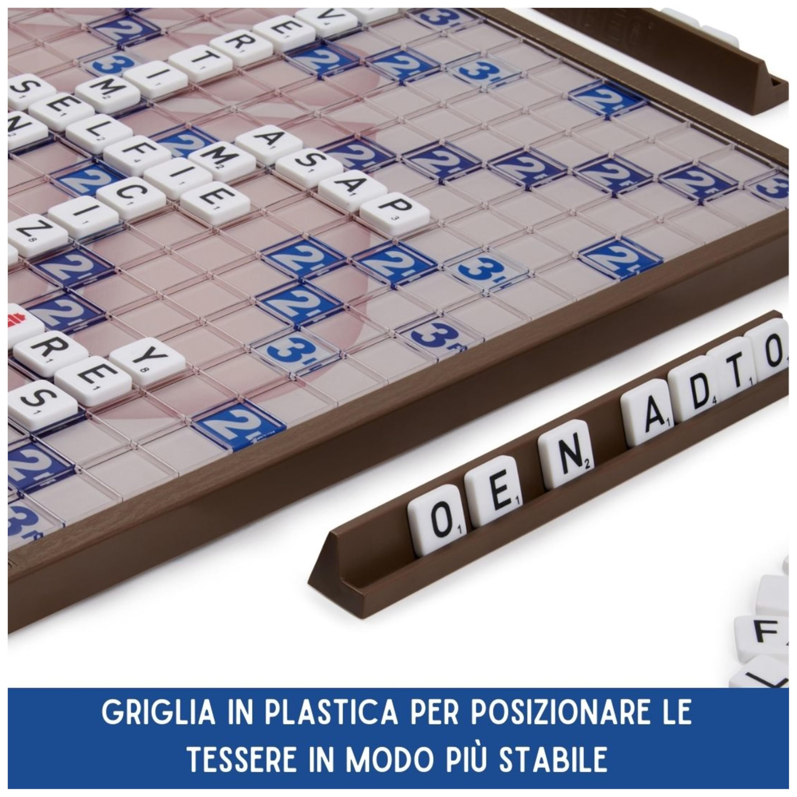 Scarabeo Deluxe 60 Anniversario gioco tavolo plancia girevole
