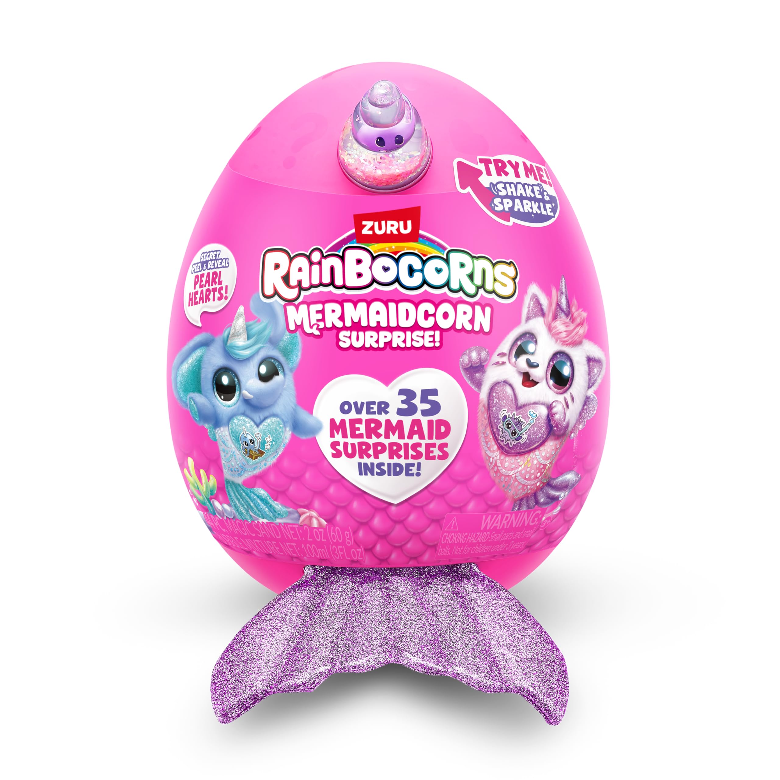 Rainbocorns Mermaidcorn Surprise Kitten sirena peluche serie 7