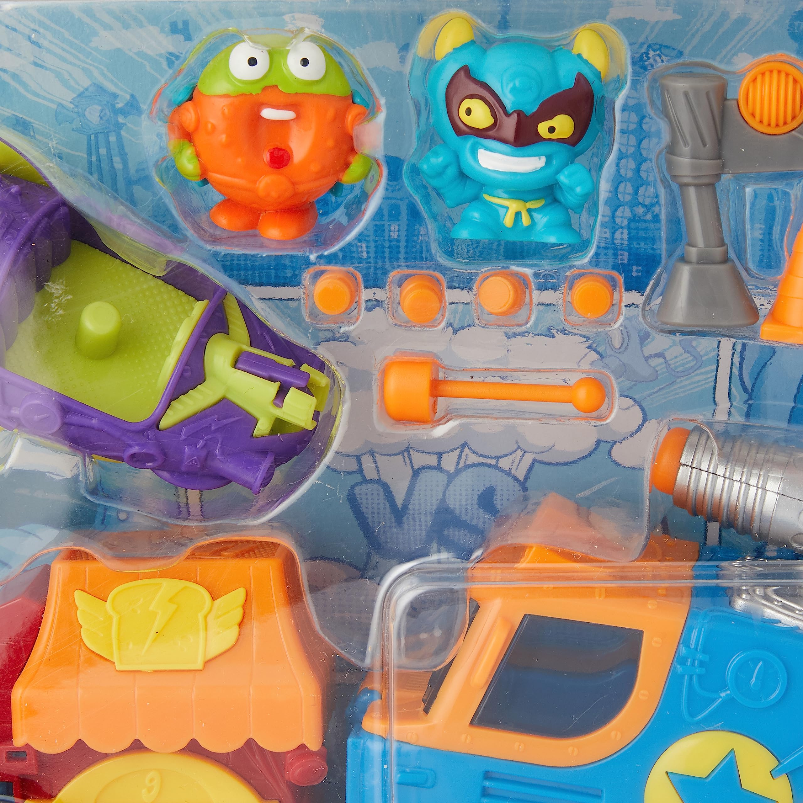 SUPERTHINGS Serie 2 Missione Panetteria Playset con Veicoli