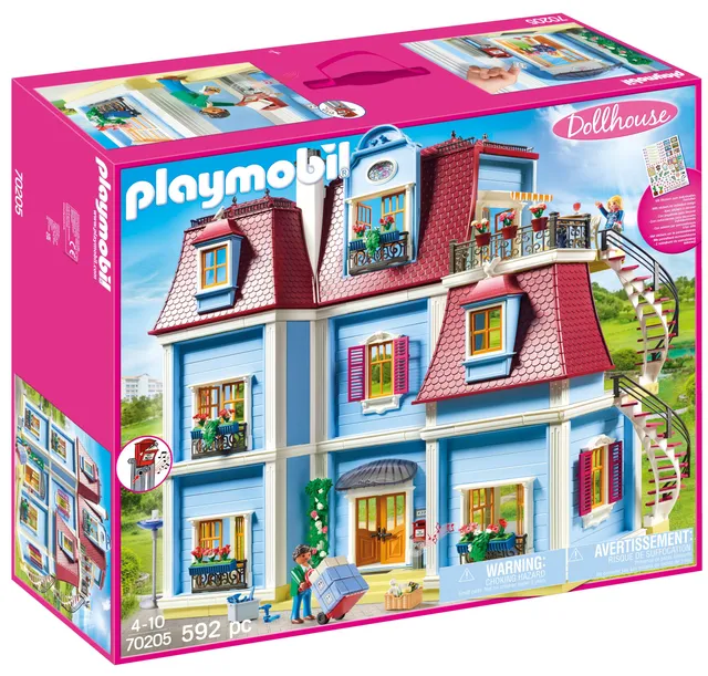 PLAYMOBIL Dollhouse 70205 grande casa bambole 2 piani