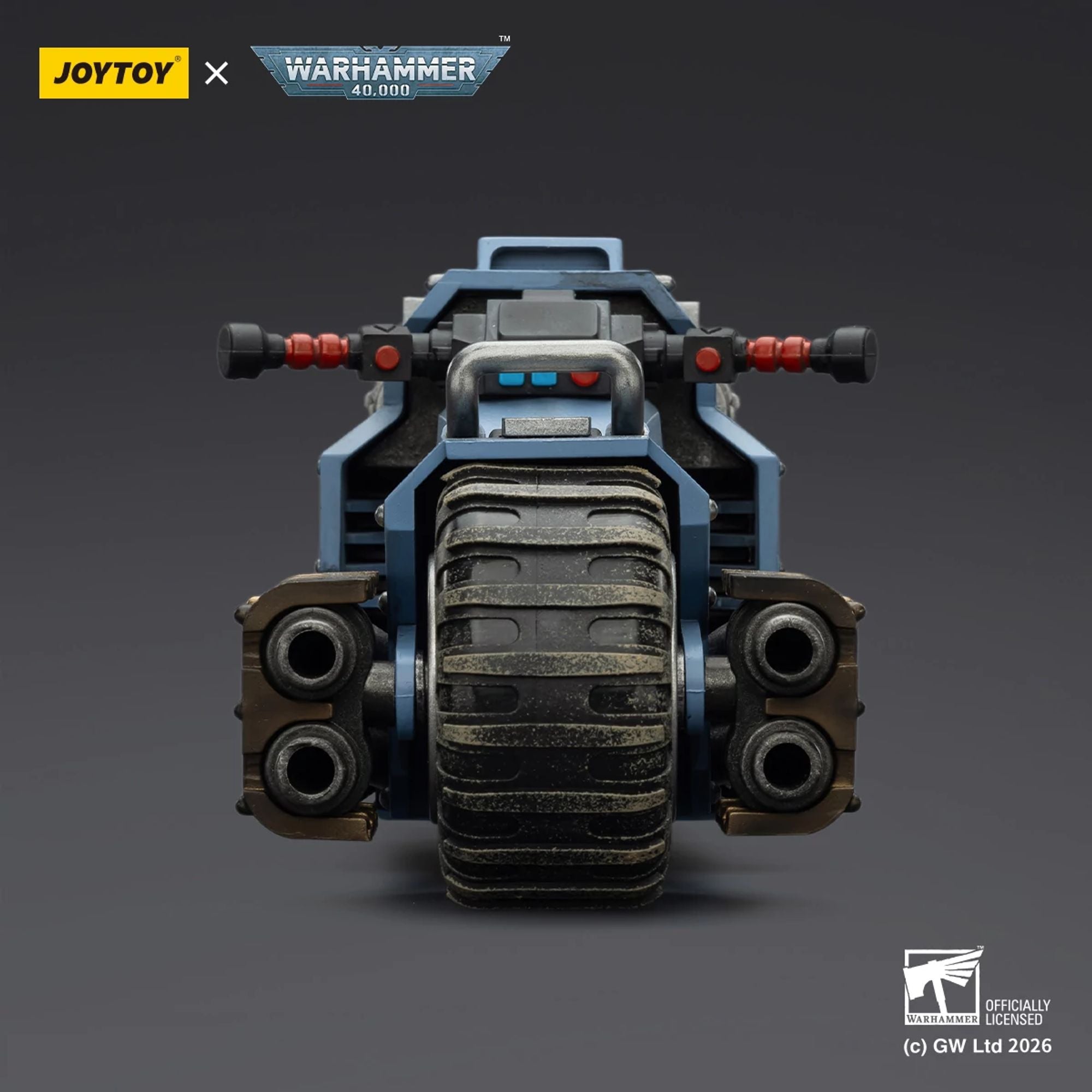 JoyToy Warhammer 40K Space Wolves Raider moto giocattolo