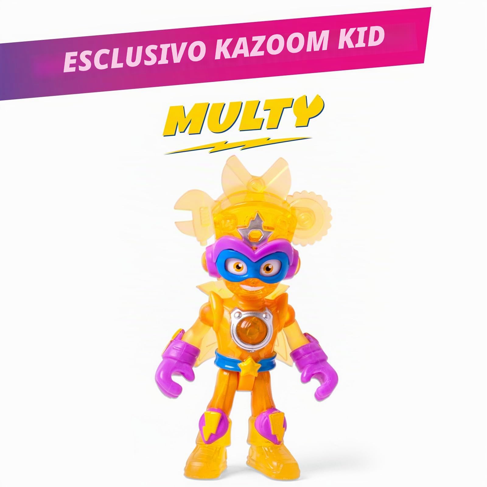 Superthings Guardians of Kazoom veicolo Kid Multy con pistola