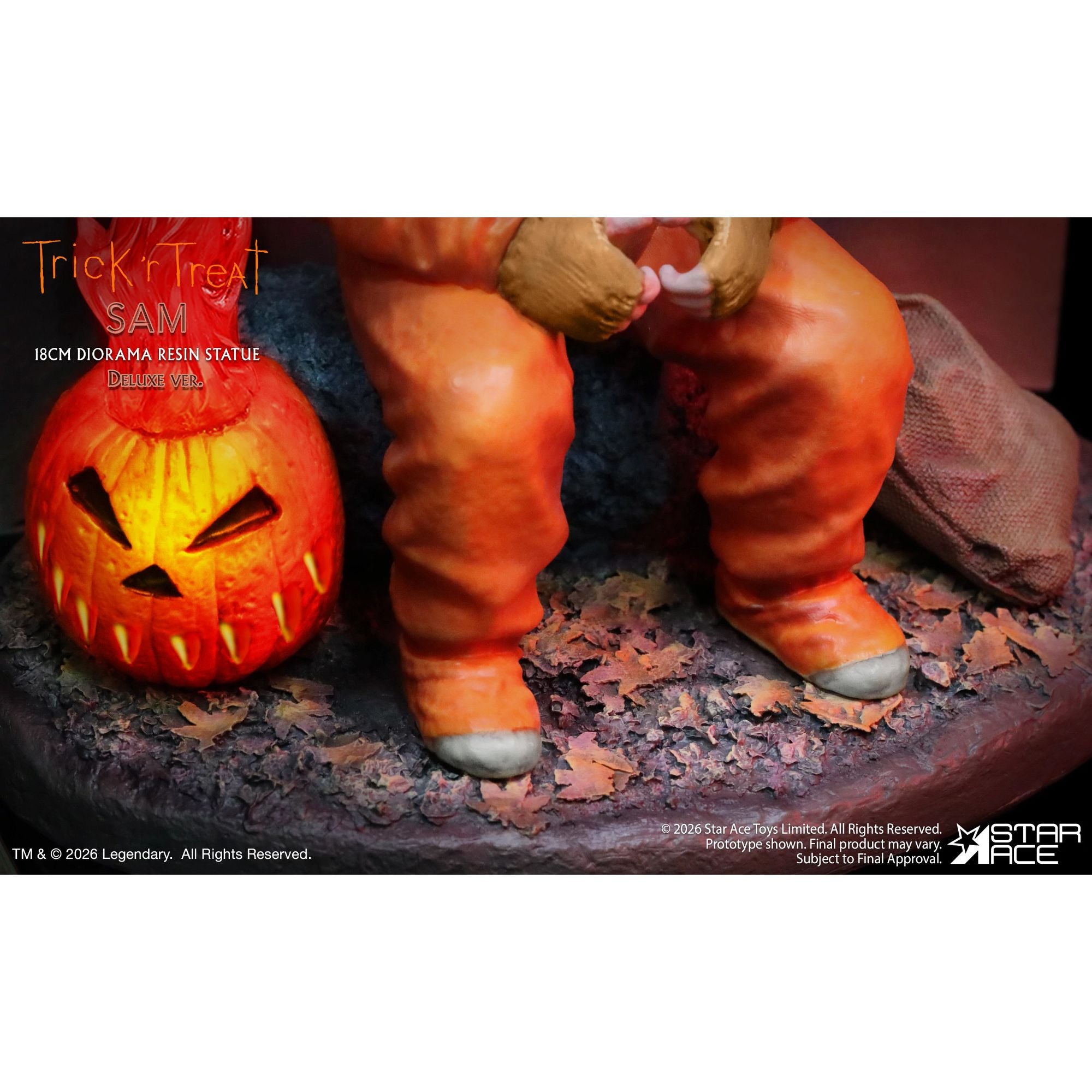 Star Ace Trick'r Treat Sam DX statua resina 18 cm