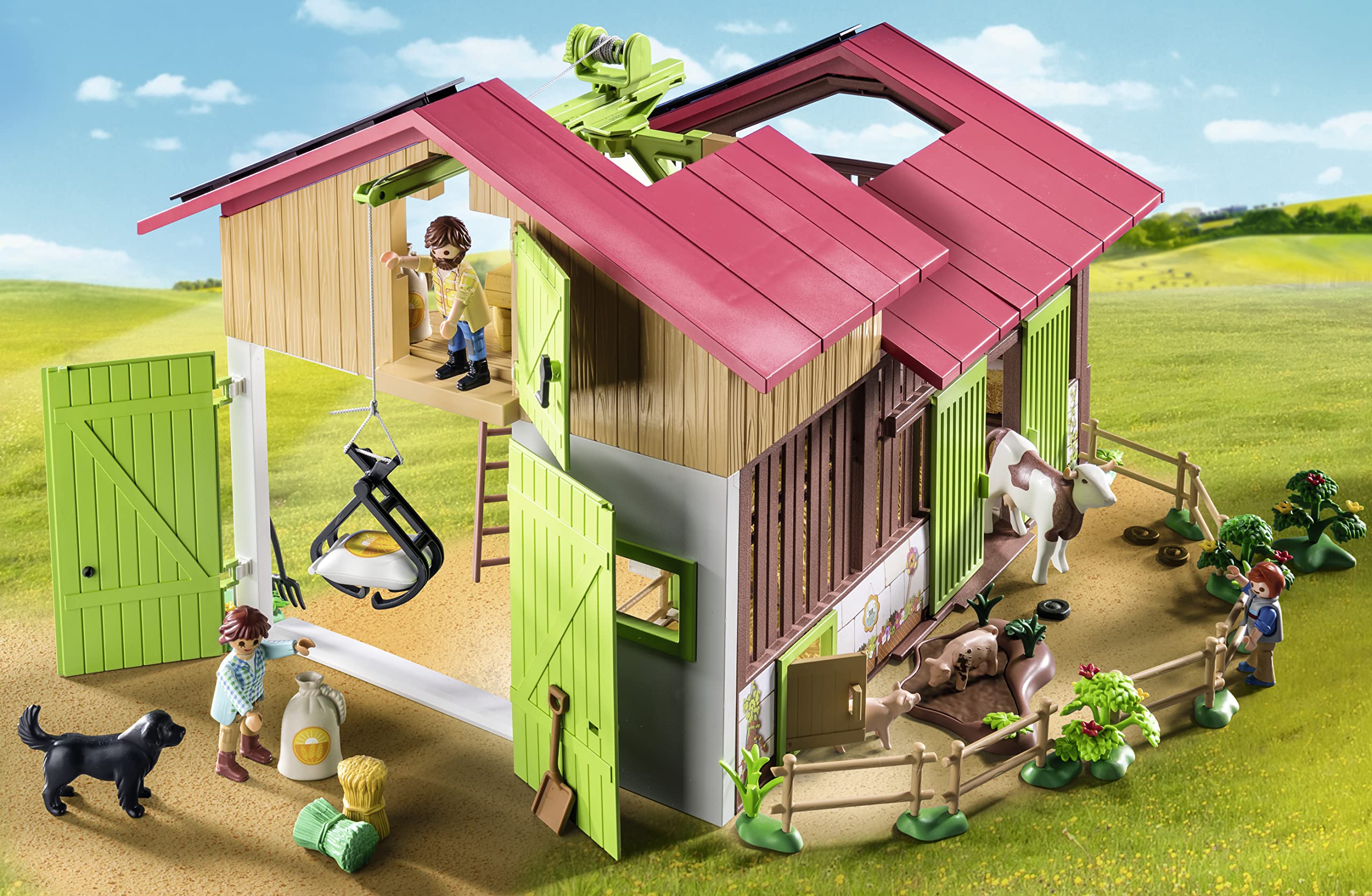 PLAYMOBIL Country 71304 Grande Fattoria Giocattolo Sostenibile