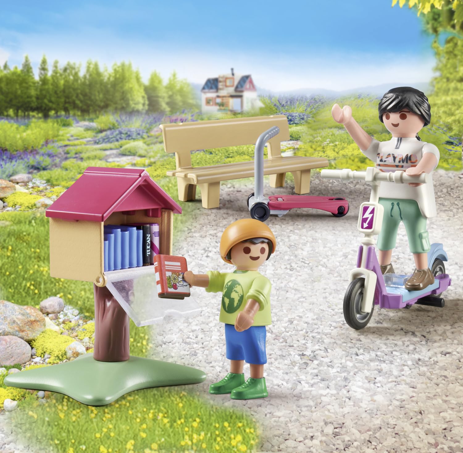 Playmobil My Life 71511 playset Book Sharing 25 pezzi