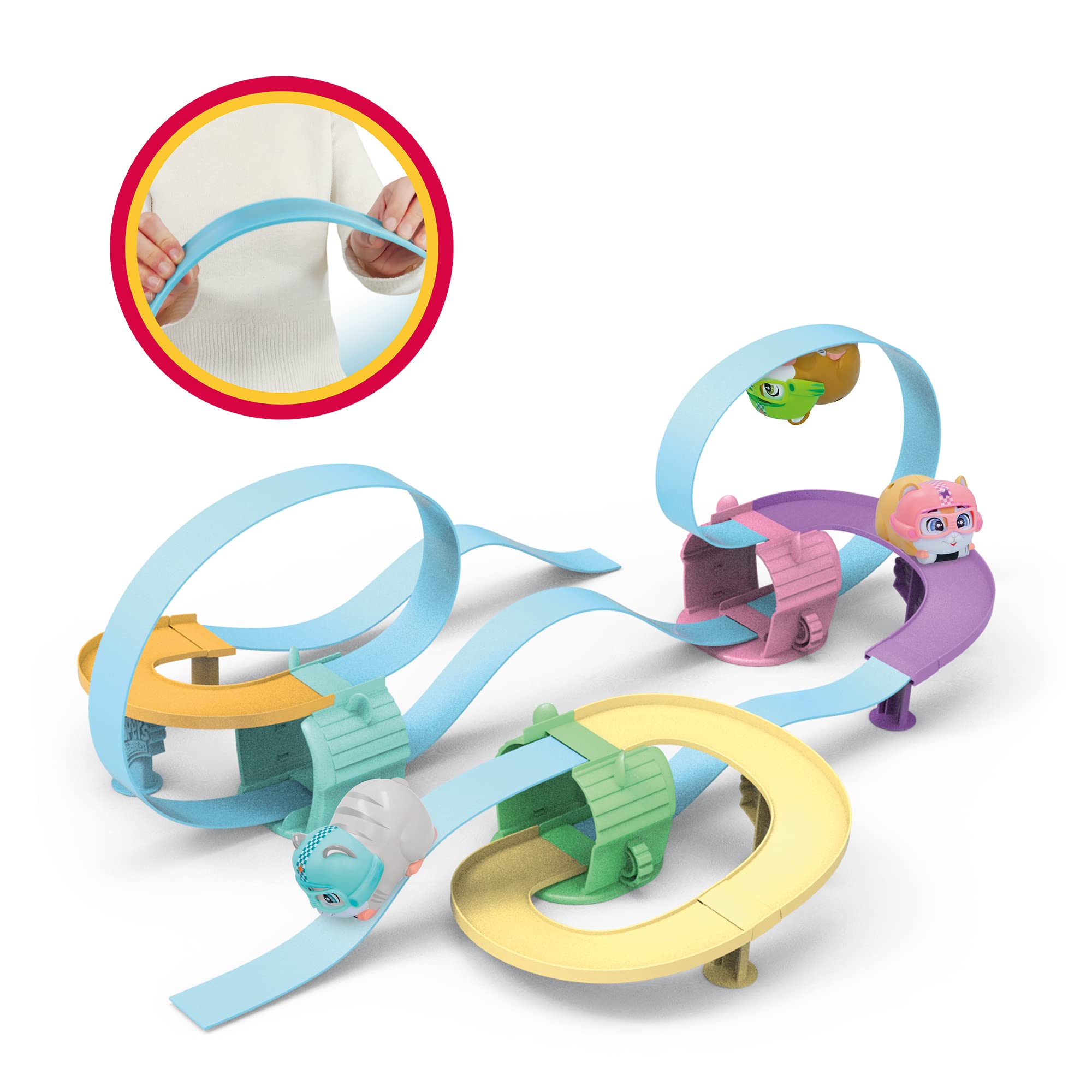 Imc Toys Loopers Hammies Ginger criceto interattivo pista