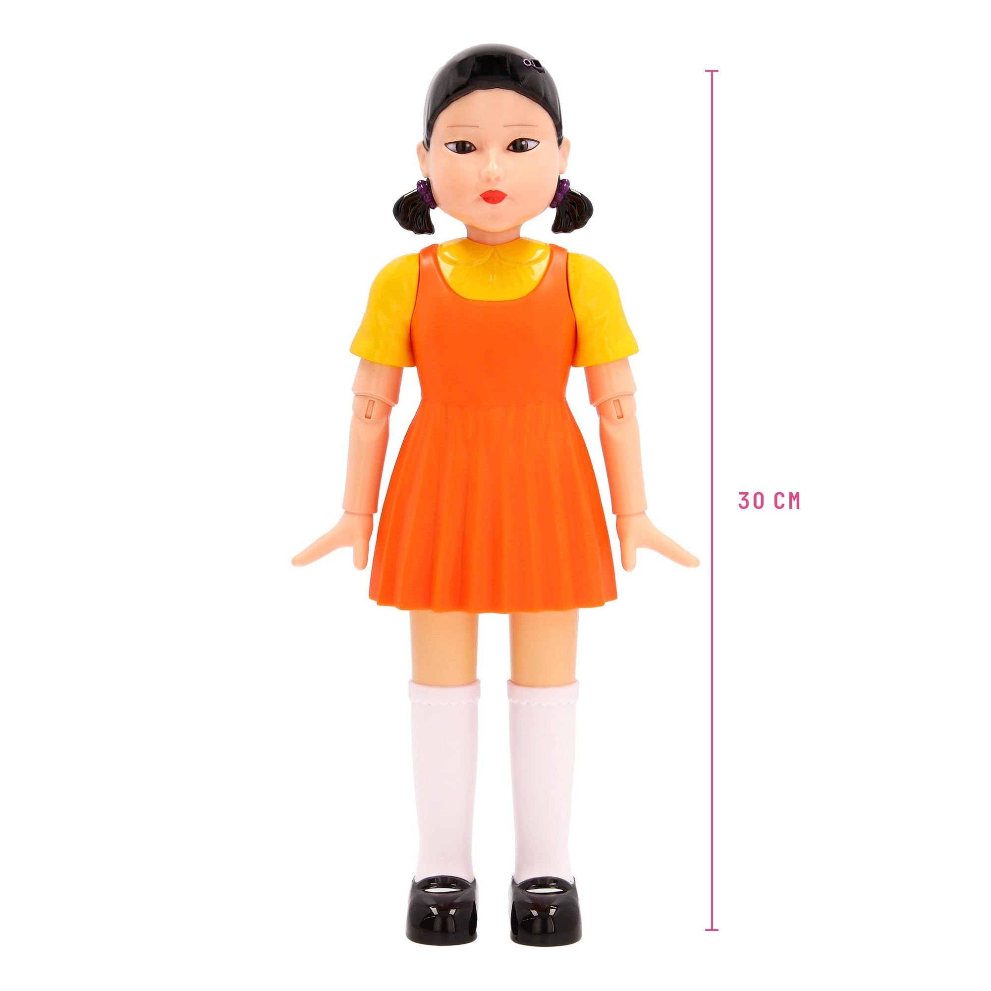 Imc Toys Squid Game Young-Hee bambola elettronica 29 cm sensori movimento