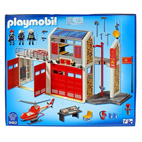 PLAYMOBIL City Action 9462 Caserma Pompieri Playset 181 Pezzi