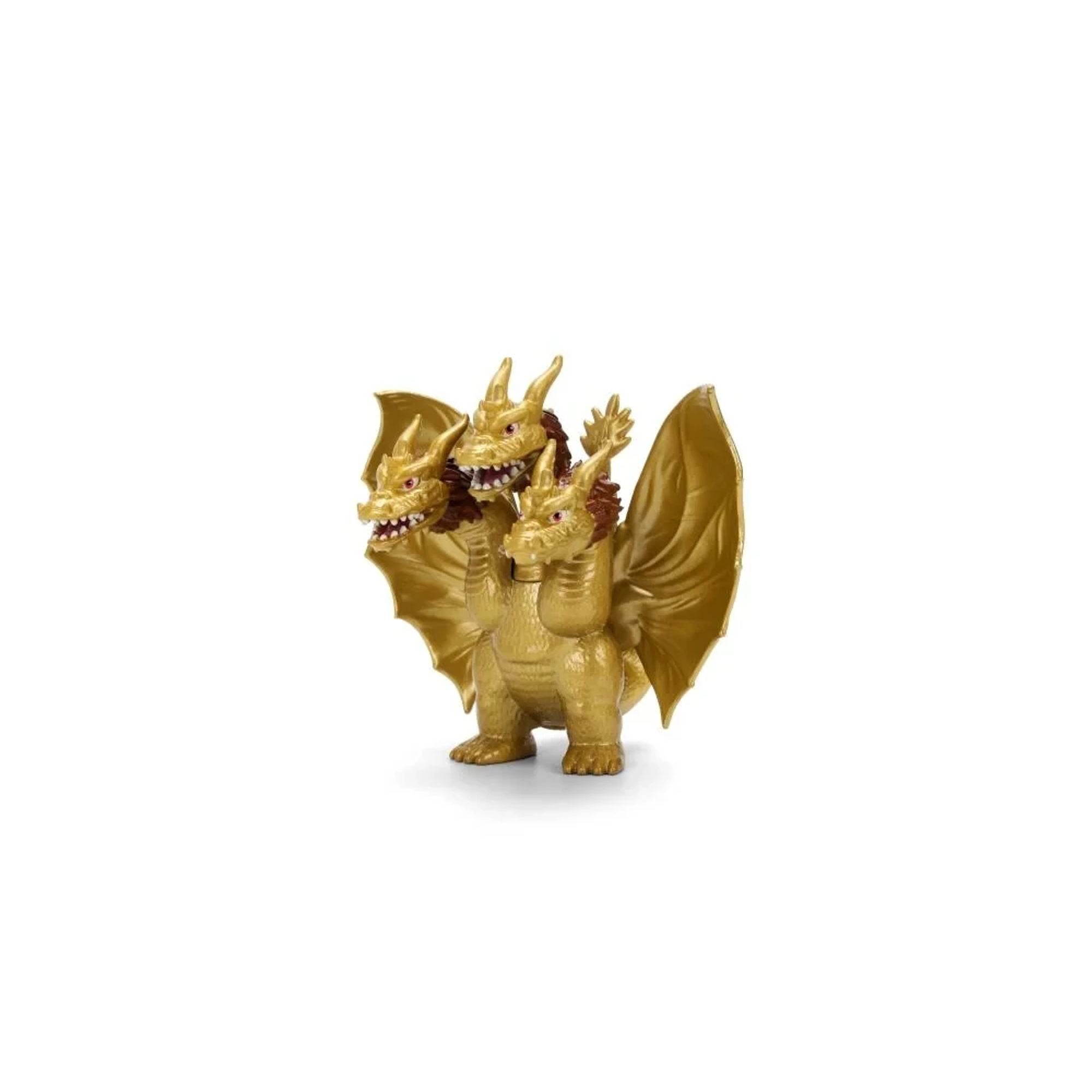 Jada Toho Godzilla set 4 mini figure metallo 2,5"