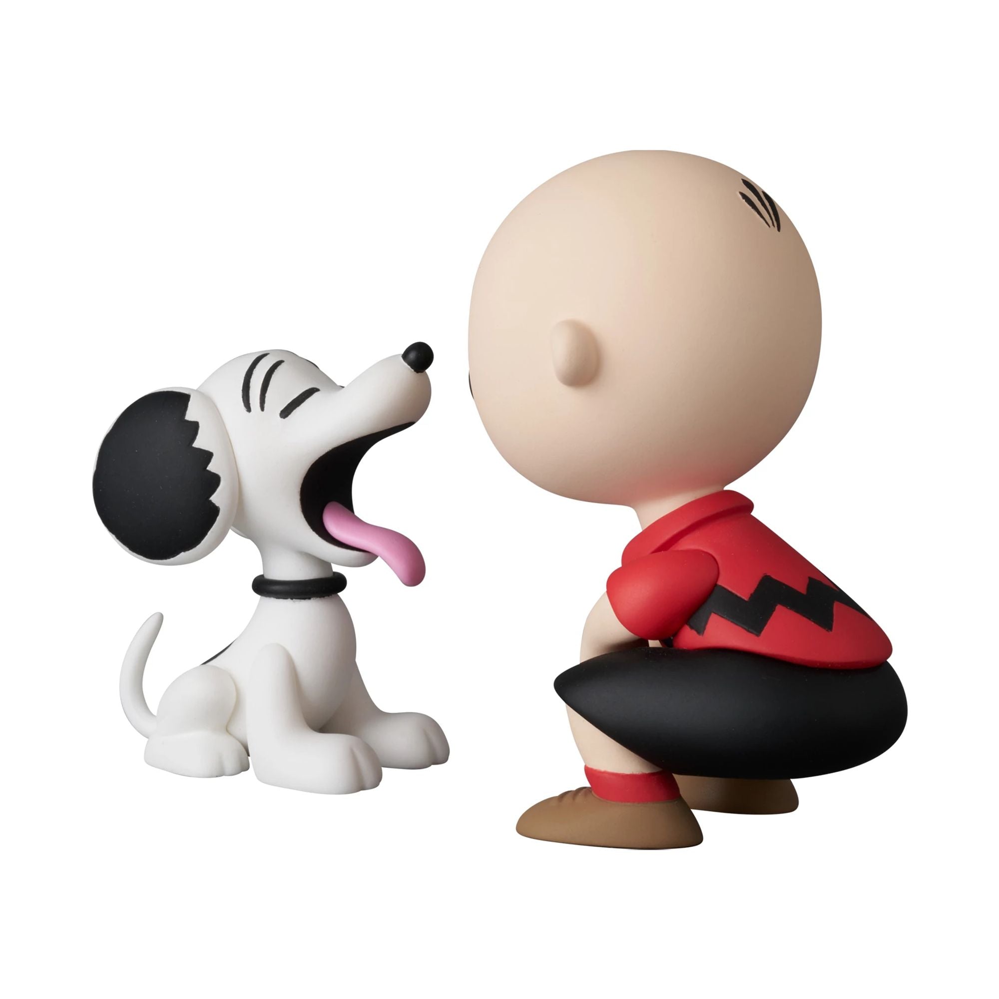 Medicom UDF Charlie Brown e Snoopy Sbadiglio figure vinile