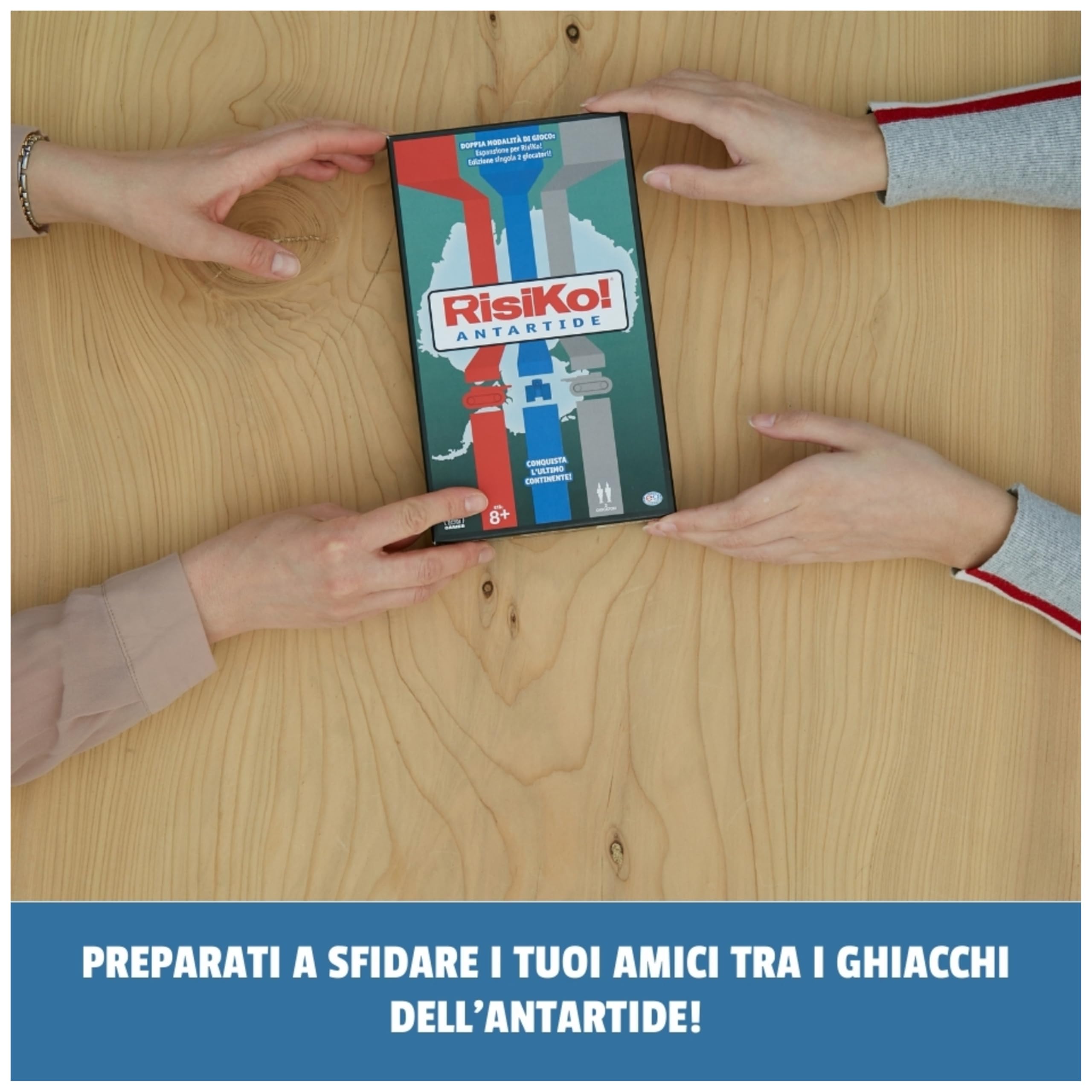 Risiko Antartide gioco tavolo strategia 2 giocatori 8+ anni