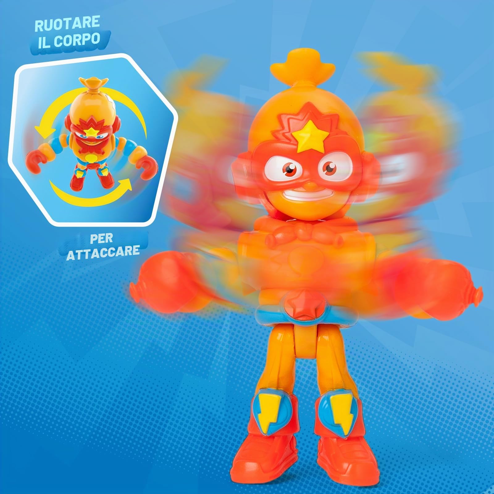 Superthings Kazoom Kids AirBlast Action Figure Snodata