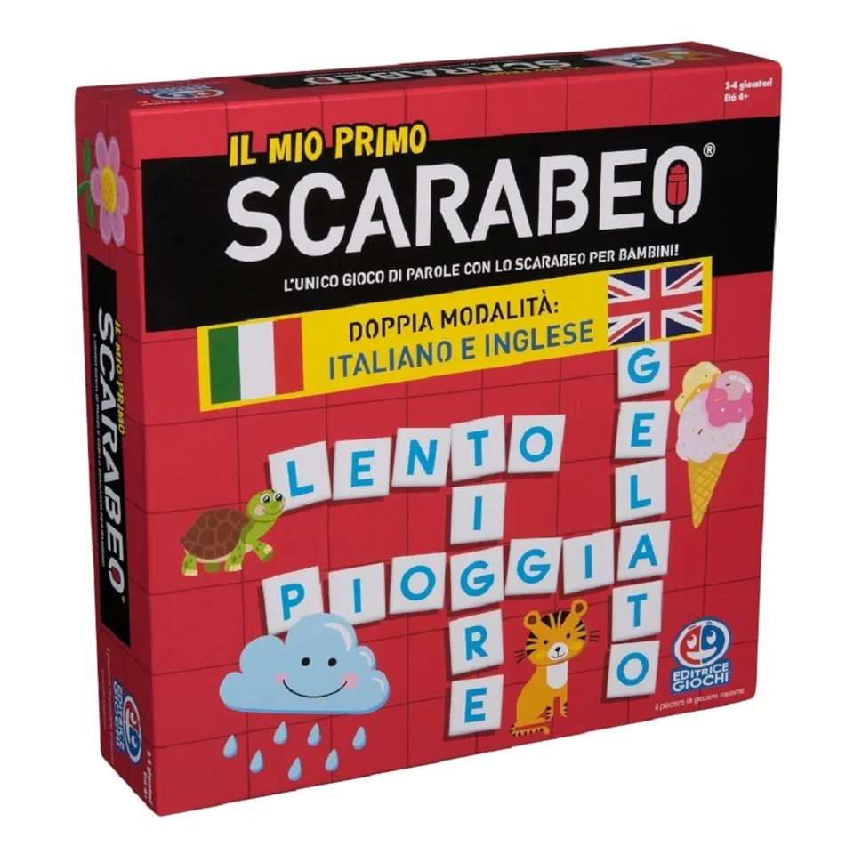 Spin Master Kids Games Il Mio Primo Scarabeo gioco italiano-inglese