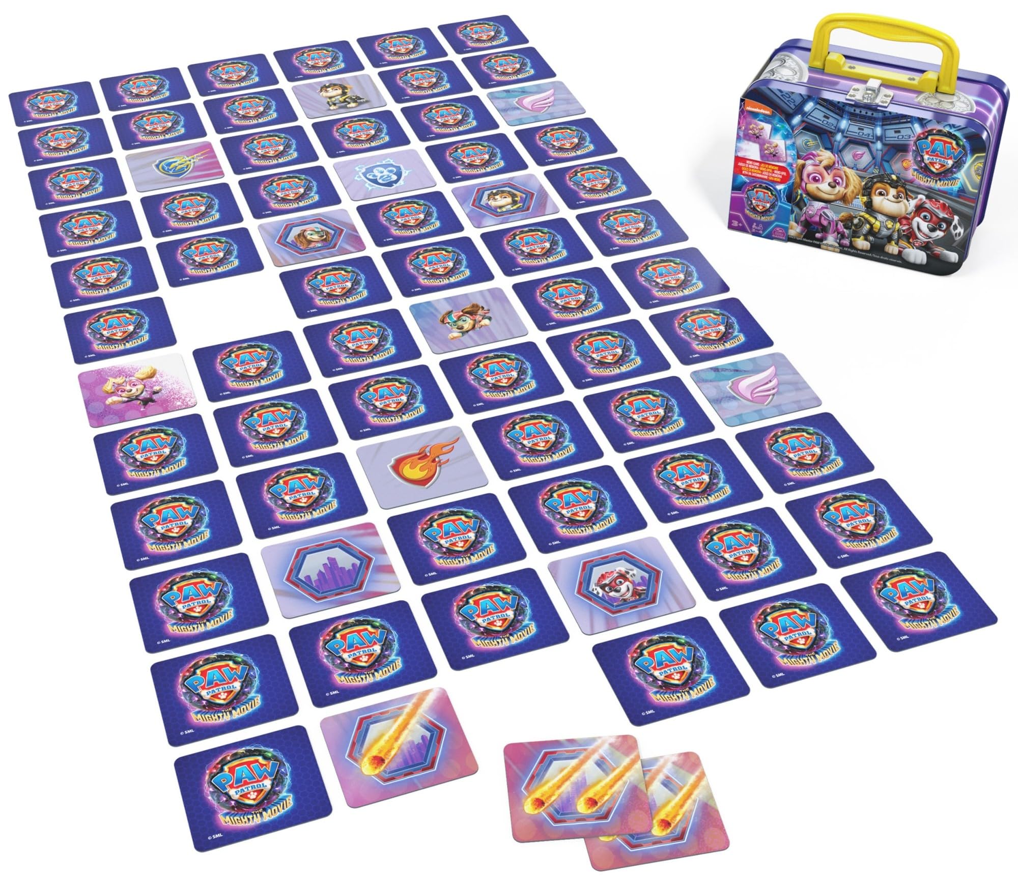 Spin Master Kids Games Paw Movie 2 memory mini tin