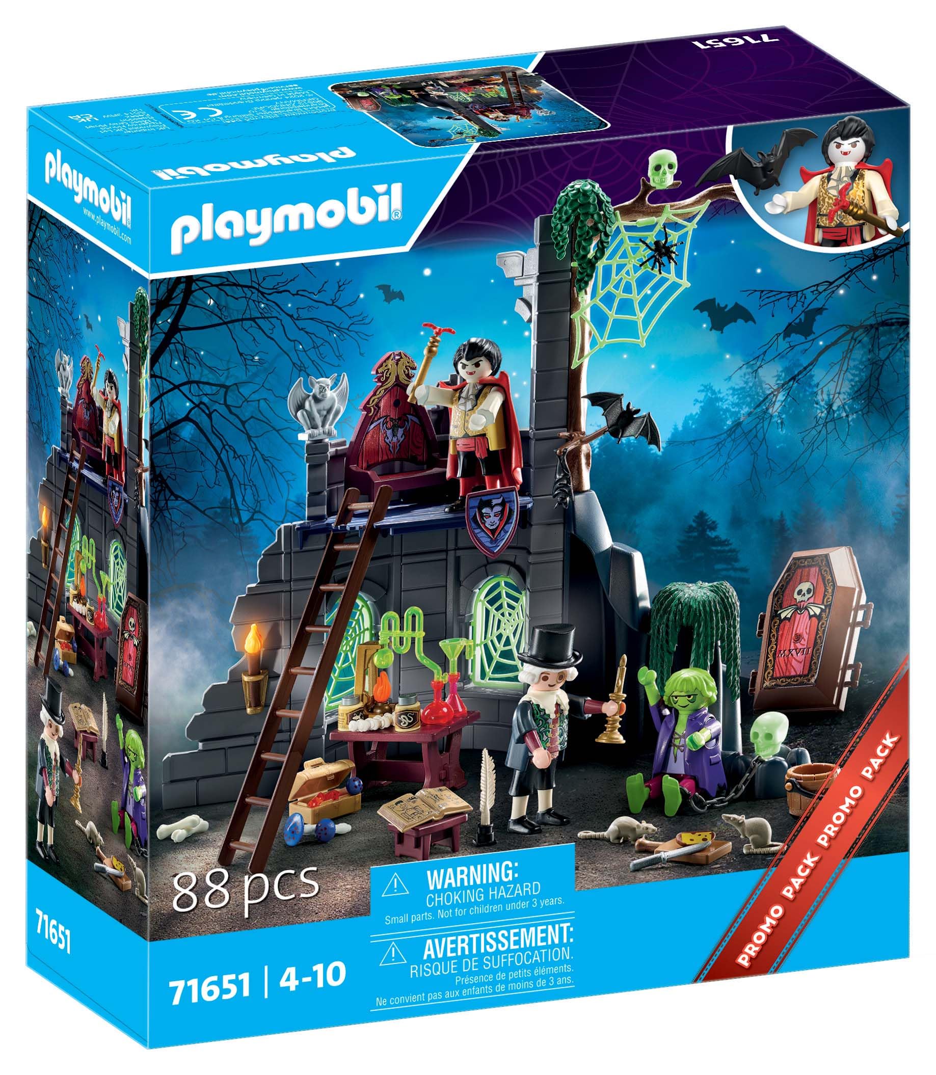 Playmobil Pirates 71651 Rovine spettrali playset 88 pezzi