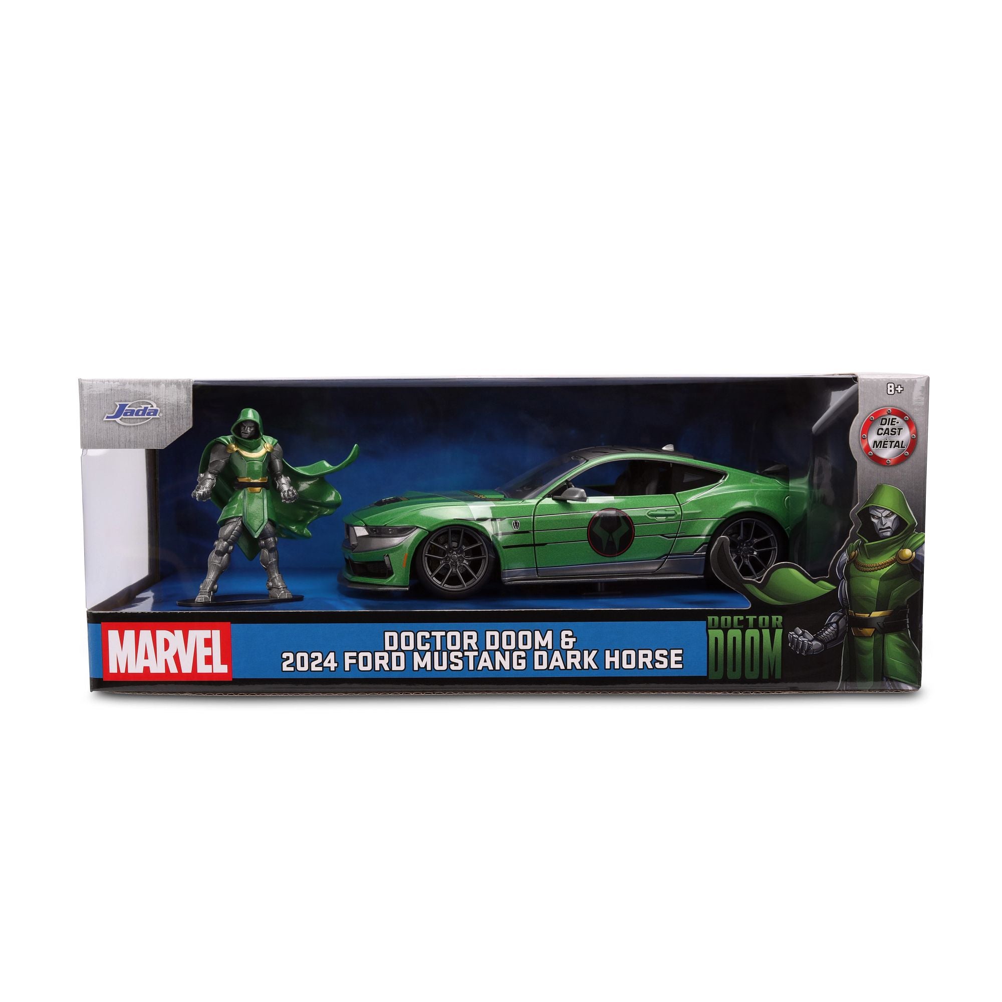 Jada Hollywood Rides Ford Mustang Dr Doom auto 1/24