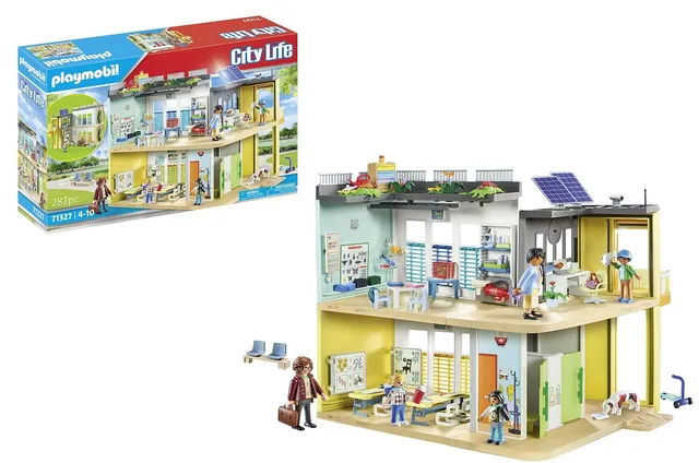 Playmobil City Life 71327 Grande Scuola Playset 282 Pezzi