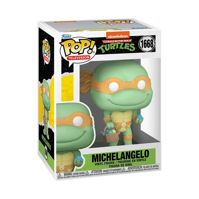 Funko TMNT Pop Michaelangelo Easter figure vinile