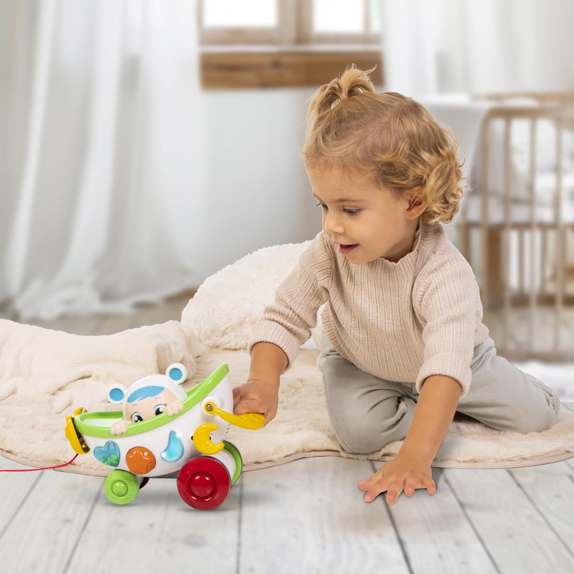 Cry Babies Kristal Peekaboo Passeggino Interattivo 12-36 Mesi
