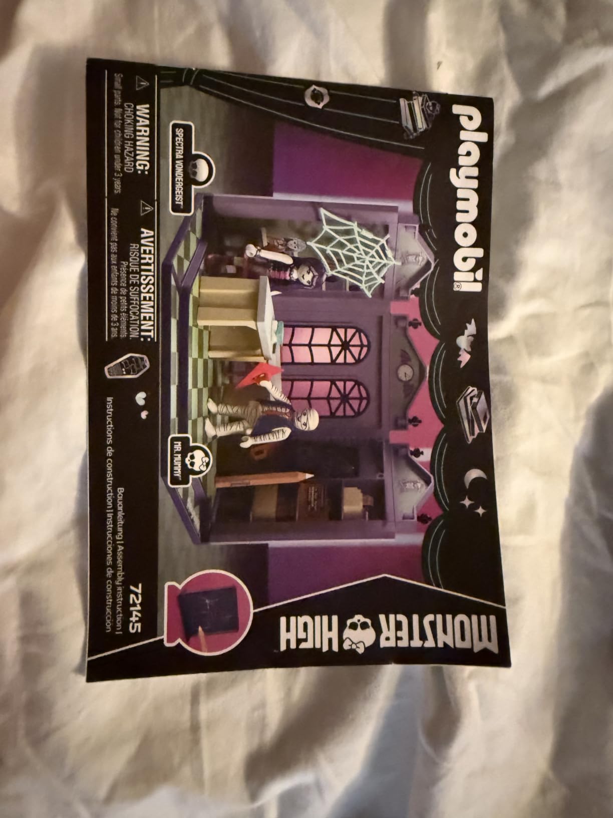 Playmobil Monster High 72145 aula scolastica Spectra