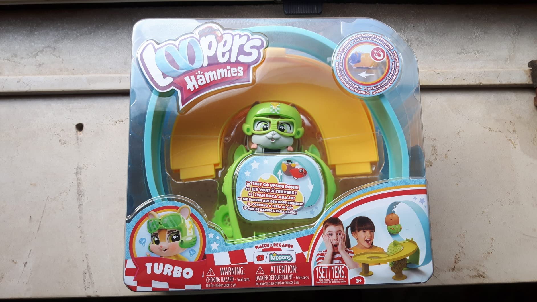 Imc Toys Loopers Hammies Turbo criceto interattivo pista