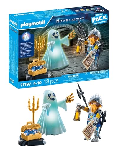 Playmobil Novelmore 71797 fantasma luminoso e cavaliere
