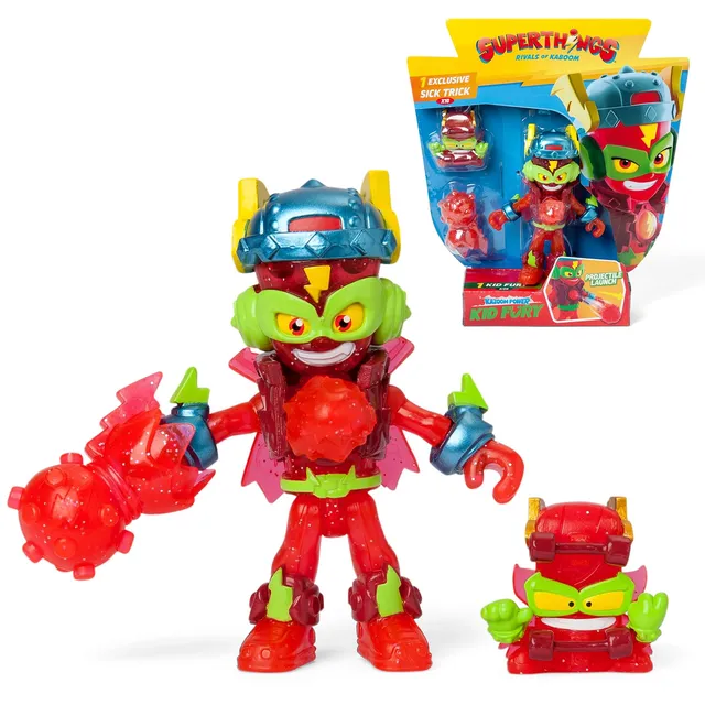 Superthings Kazoom Kids Kid Fury action figure con proiettile