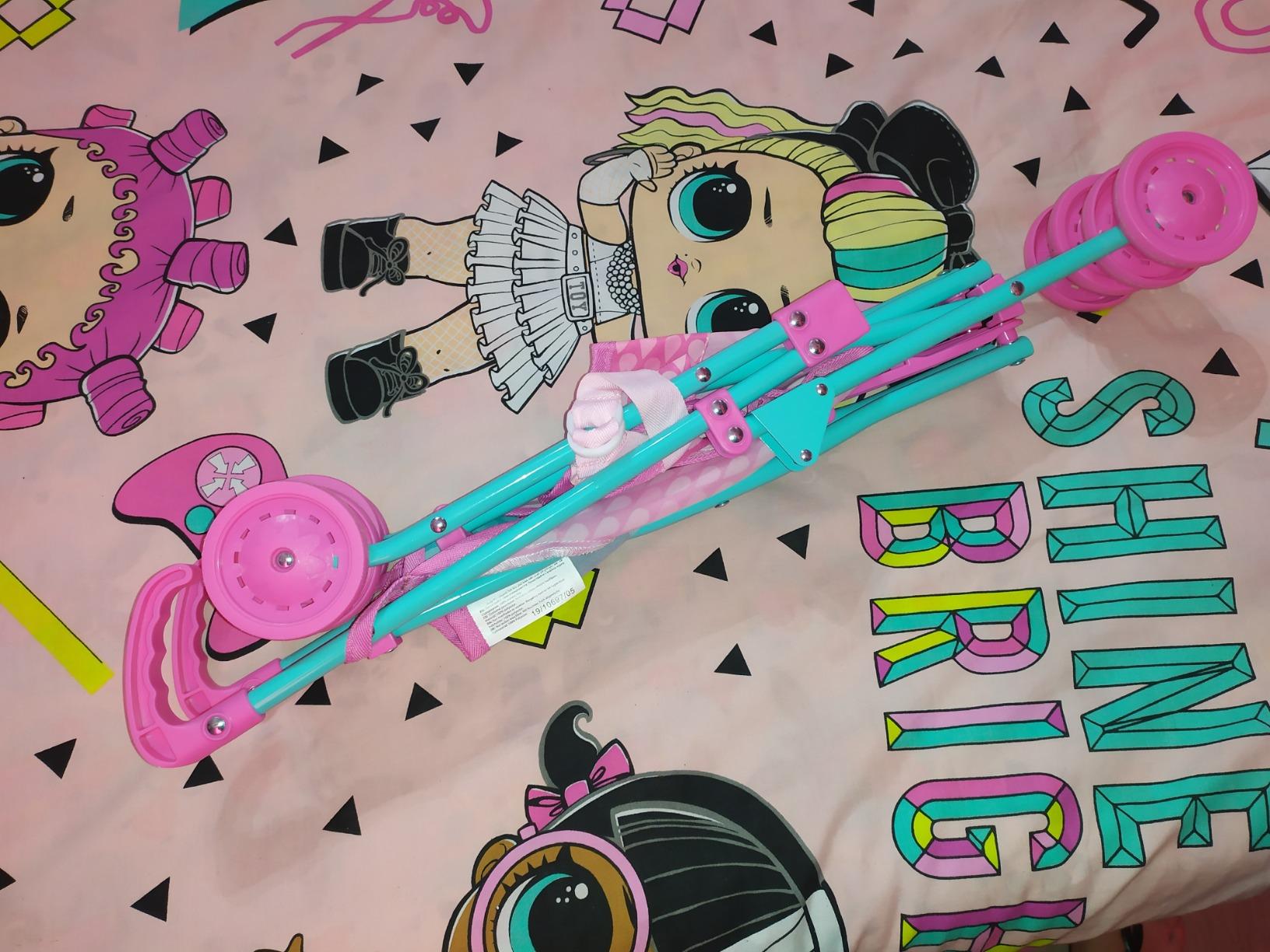 IMC Toys Cry Babies Passeggino Bambole Pieghevole Giocattolo