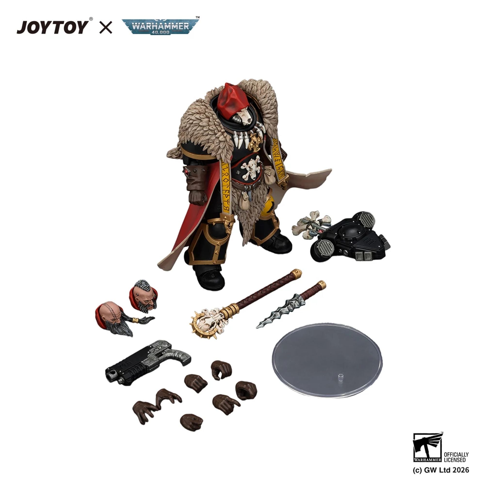 JoyToy Wolf Priest Space Wolves action Warhammer 40K