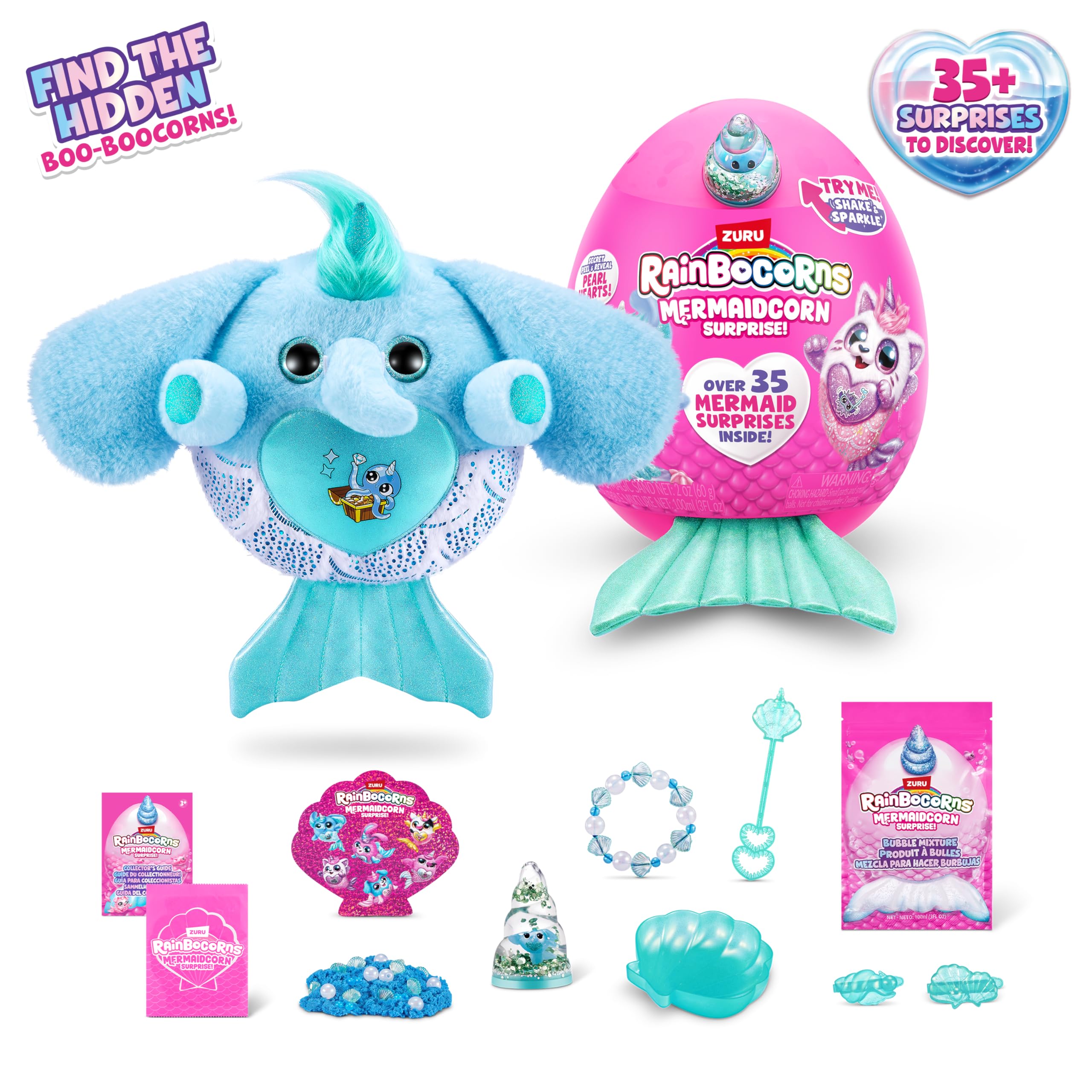 Rainbocorns Mermaidcorn Serie 7 peluche Elefante sorpresa
