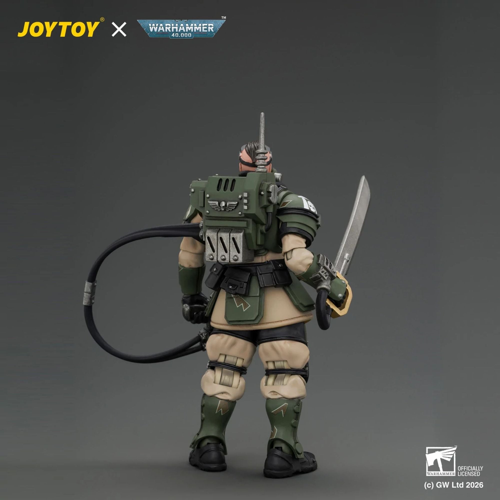 JoyToy Astra Militarum Kasrkin 7 action figure Warhammer 40K
