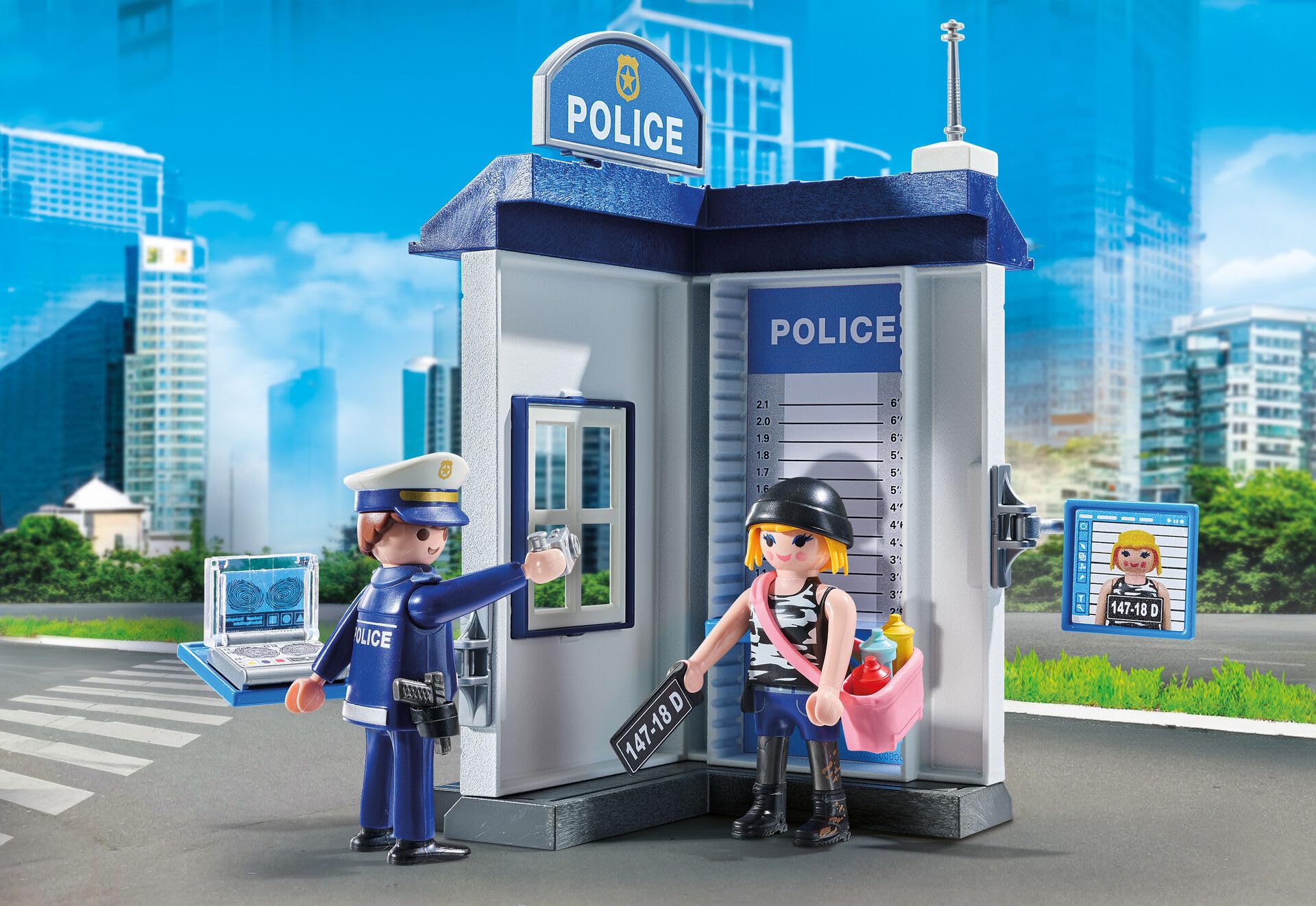 PLAYMOBIL Heroes 71733 playset interrogatorio polizia 4 anni