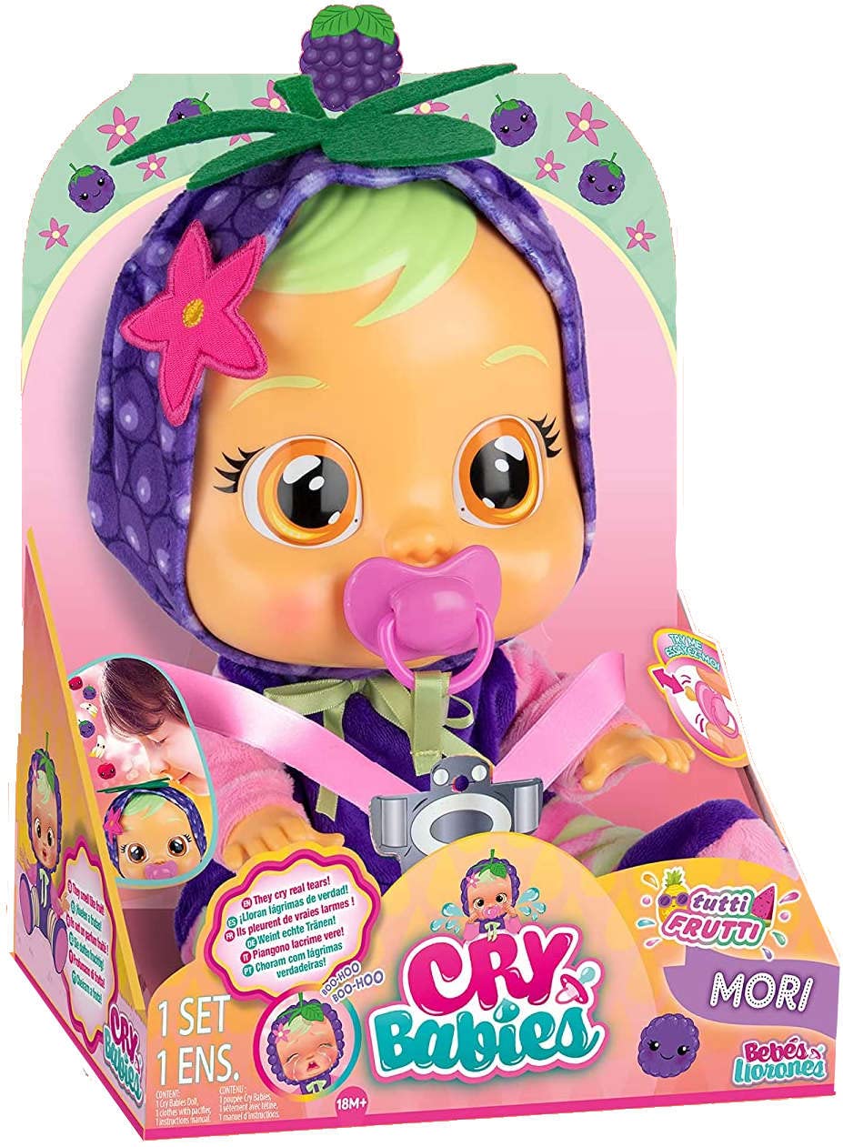Cry Babies Tutti Frutti bambola Mori mora 30 cm profumata