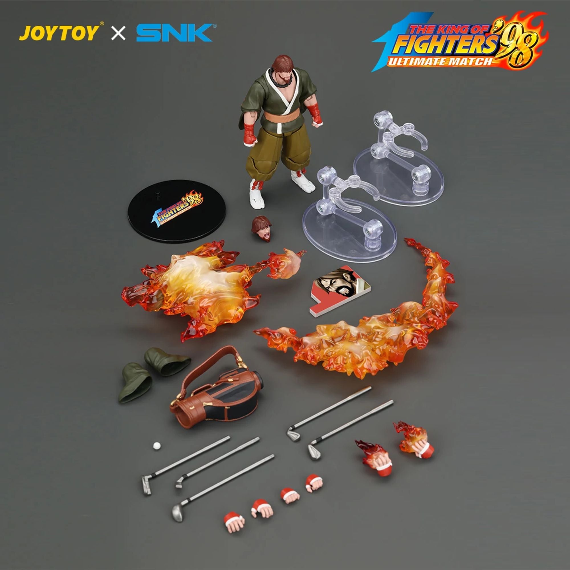 JoyToy KOF Master Team Saisyu Kusanagi action figure