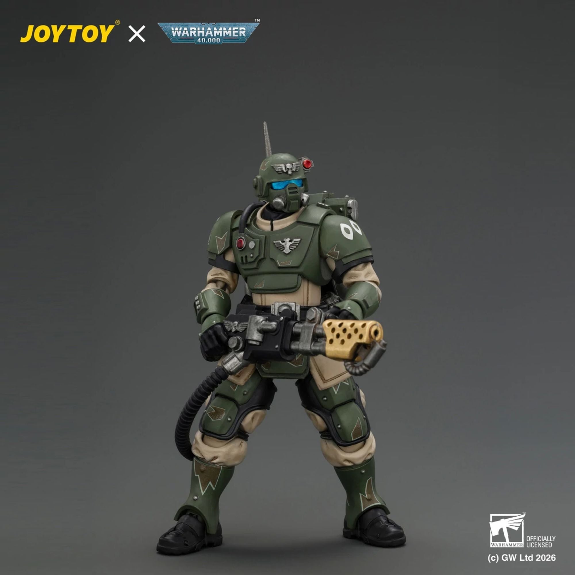 JoyToy Astra Militarum Kasrkin 2 action figure Flamer