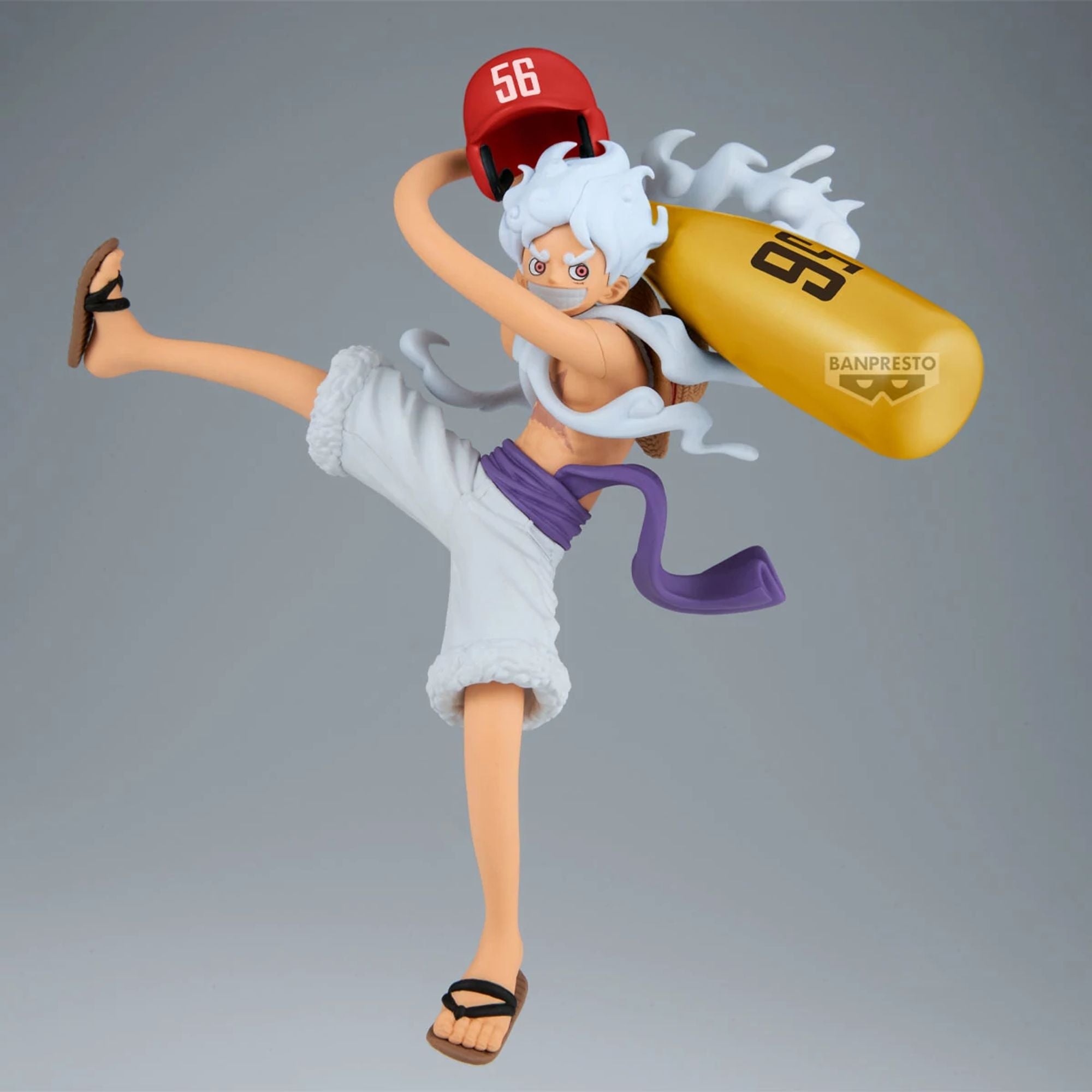 Banpresto One Piece Luffy Gear5 statua Battle Record