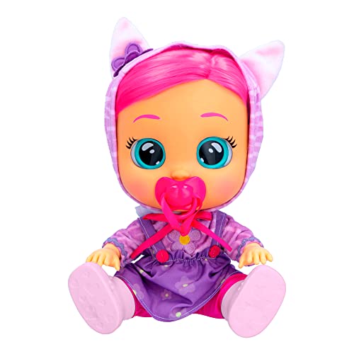 IMC Toys Cry Babies Dressy Katie Bambola 30 cm Capelli Rosa