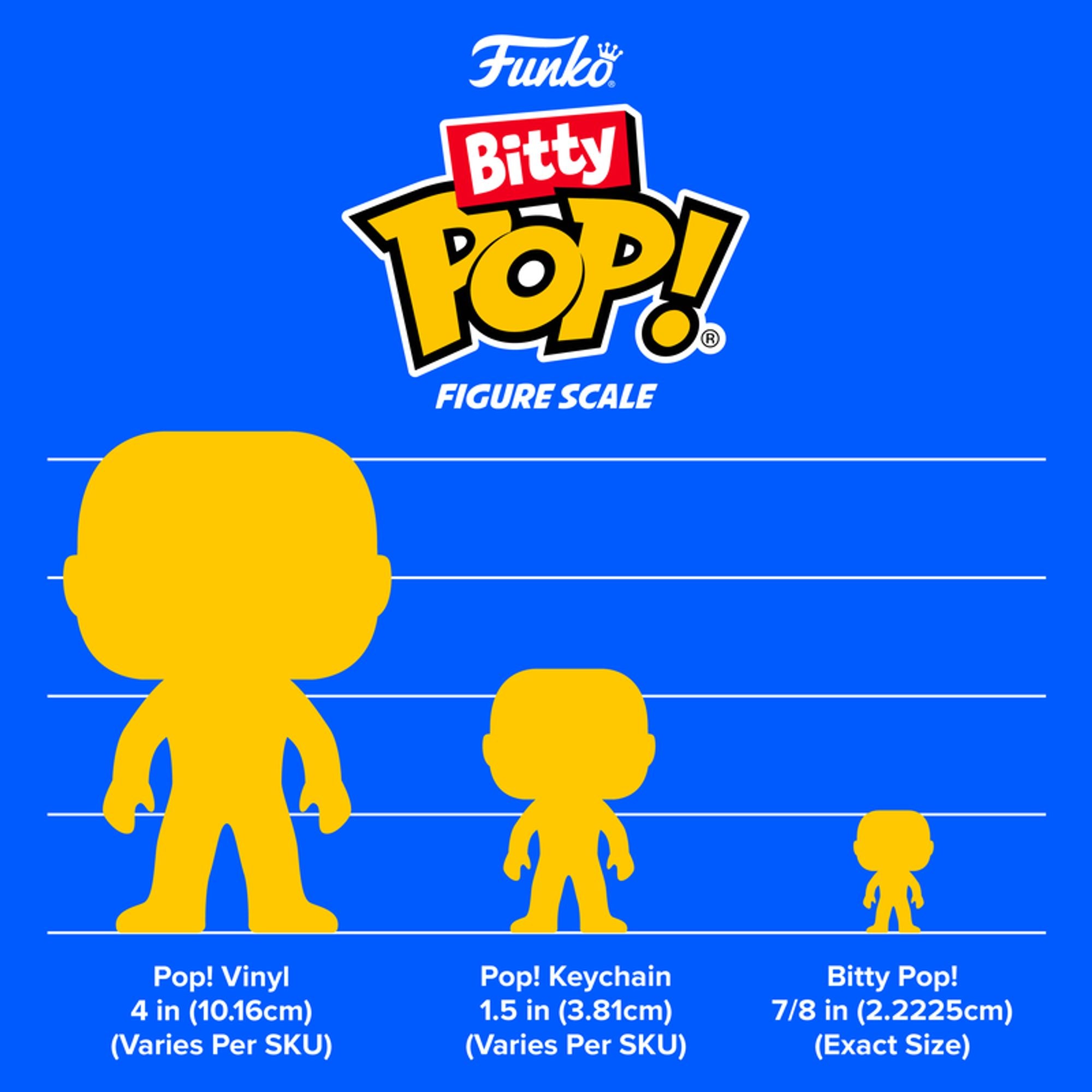 Funko TMNT Bitty Arcade mini figure vinile Tartarughe Ninja