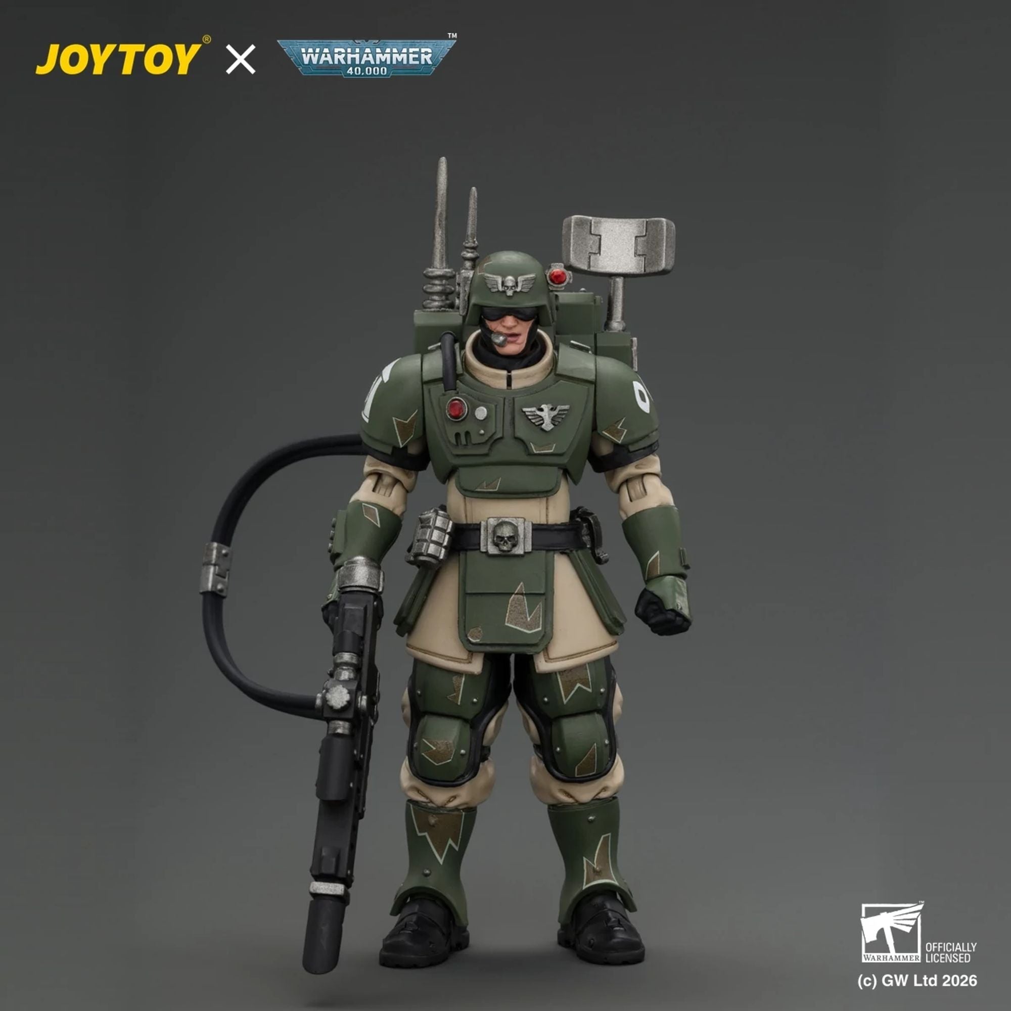 JoyToy Astra Militarum Kasrkin 3 action figure Warhammer