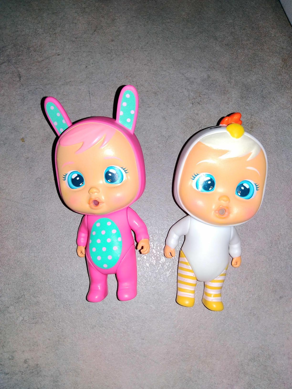 Cry Babies Magic Tears casetta biberon mini bambola 6 accessori
